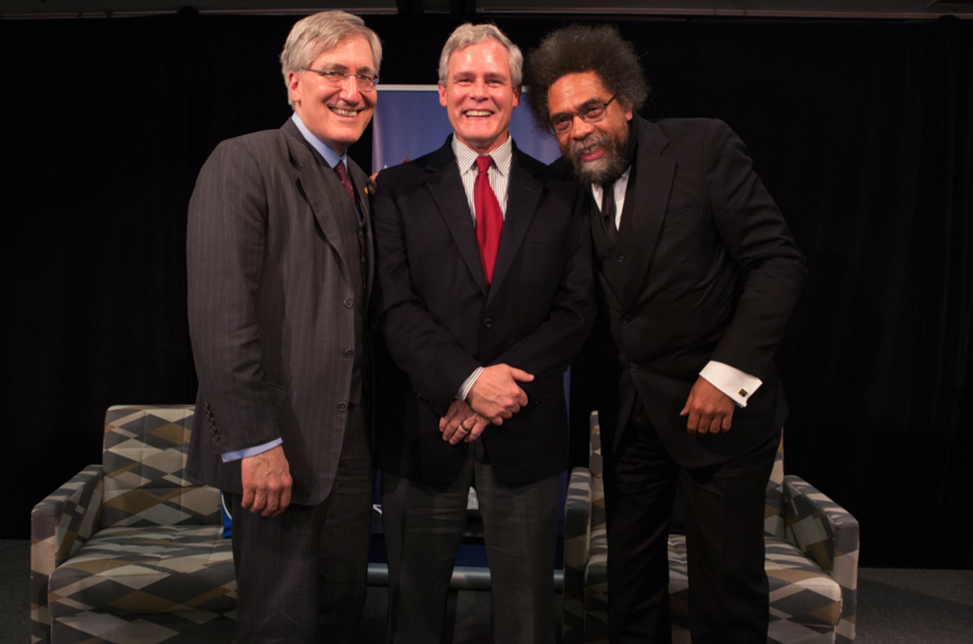 Gleaves Whitney, Cornel West and Robert George